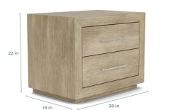 Melbourne Canopy Bed, Dresser, Mirror, Nightstand In Brown Mel, Queen