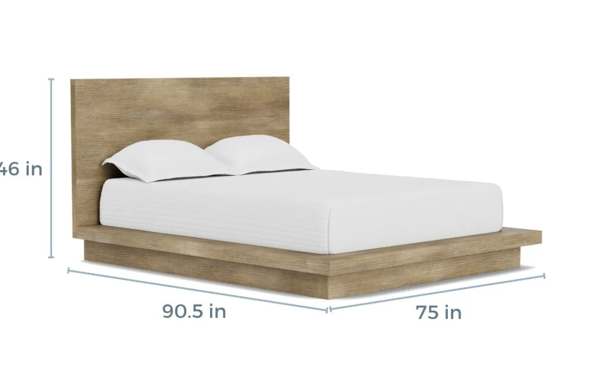 Melbourne Panel Bed, Dresser, Mirror & Nightstand In Brown Mel, Full