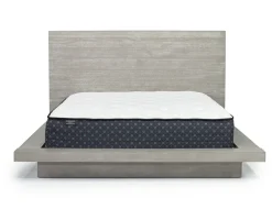 Melbourne Panel Bed, Dresser, Mirror & Nightstand In Brown Mel, Full