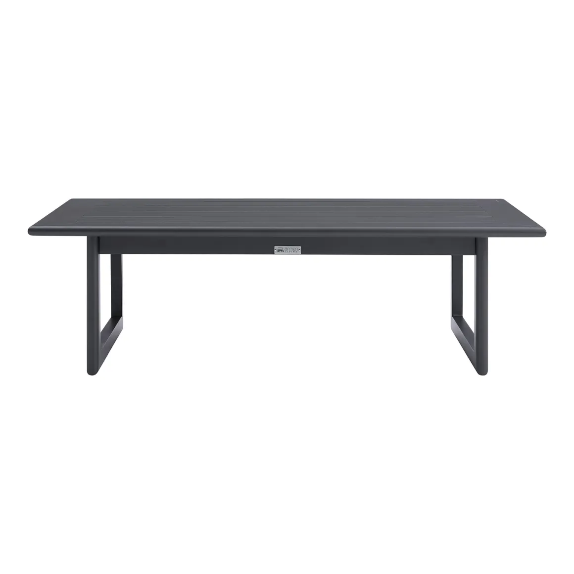Menorca Outdoor Coffee Table In Dark Gray