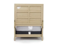 Merrifield Panel Bed In Pecan Sandy, Twin