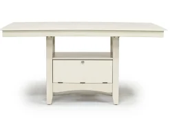Miami Adjustable Dining Table, 4 Chairs & Bench In Gray