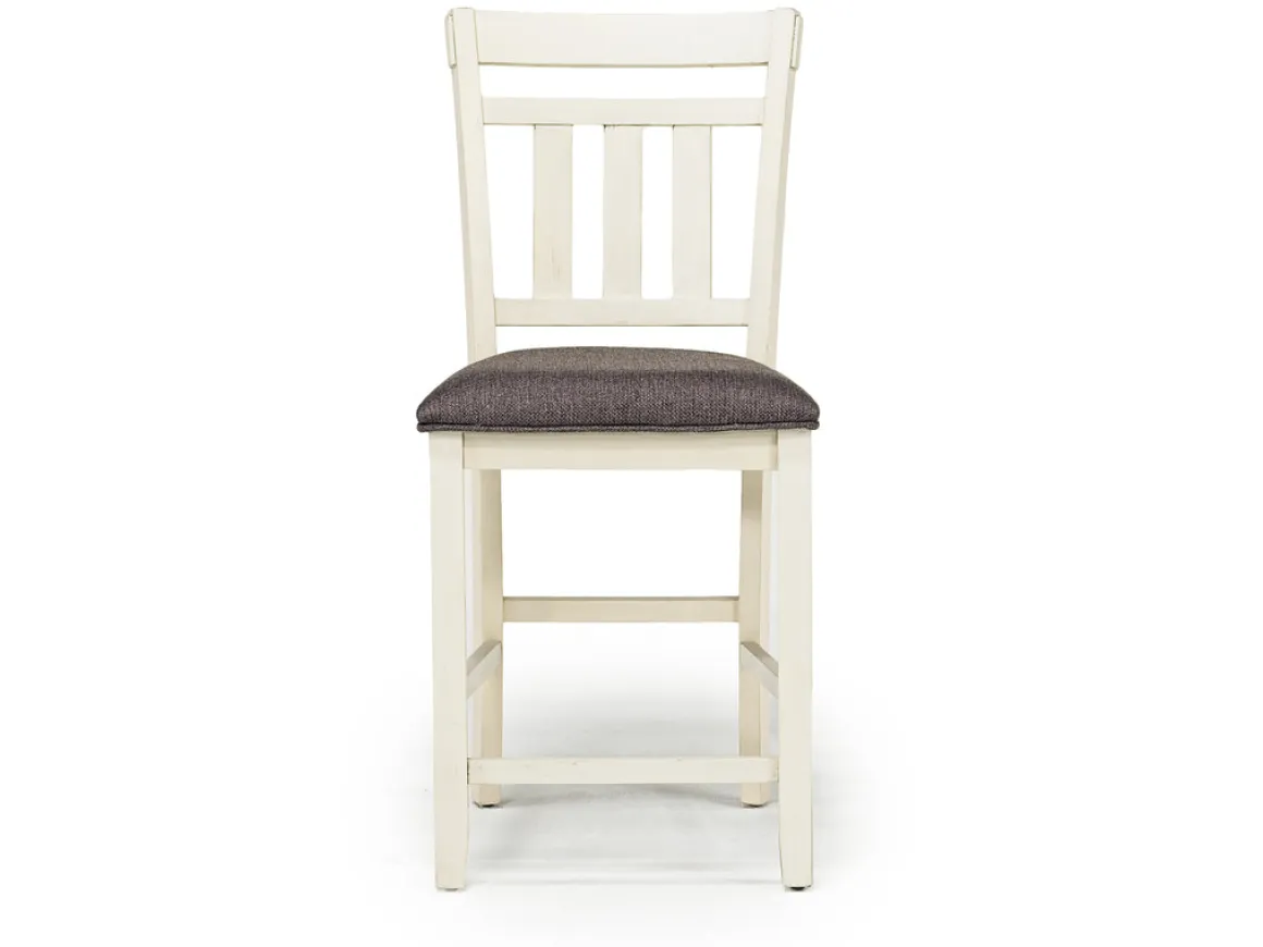 Miami Counter Height Stool In Gray