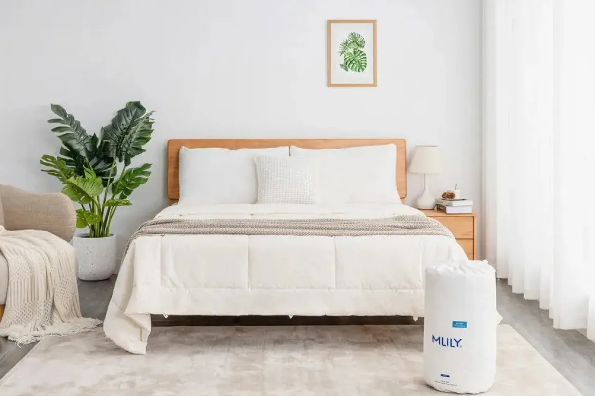 Mlily Eco Soft Duvet Insert In White, Queen