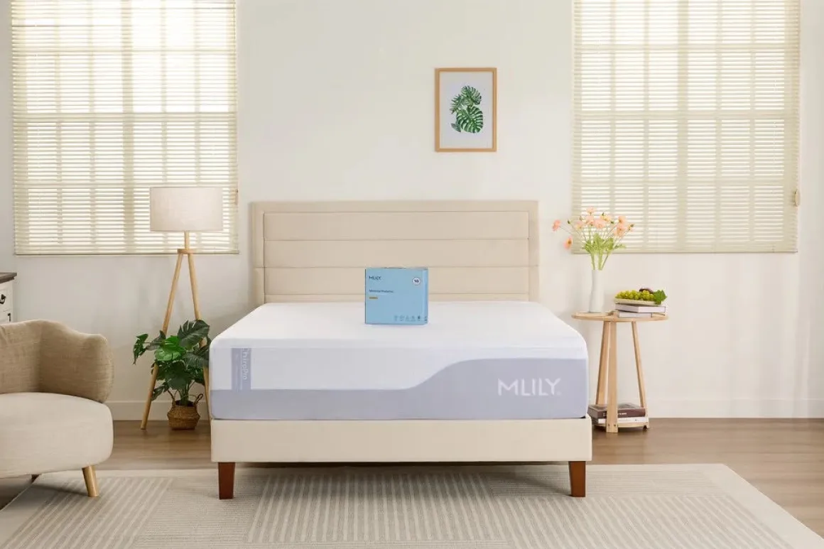 Mlily Waterproof Mattress Protector, Twin
