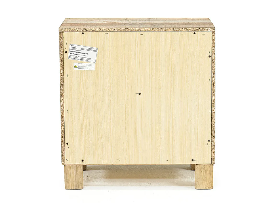 Naialyn Nightstand In Gray