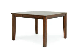 Napa Counter Height Extendable Dining Table & 6 Stools In Brown