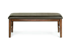 Napa Dining Bench In Brown