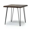 Natures Edge End Table In Chestnut/Black