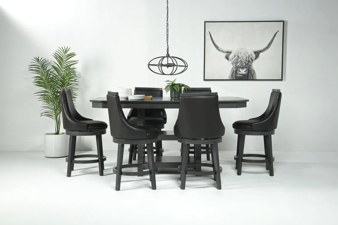 New Haven Counter Height Stool In Brown
