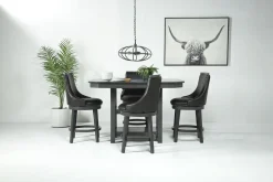 New Haven Counter Height Stool In Brown
