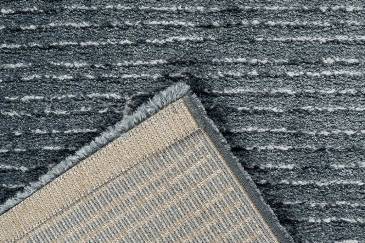 Nube Glow Rug In Ash Blue, 5’ X 7’