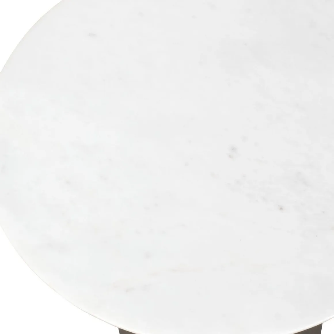 Olso Outdoor Round Accent Table In Brass