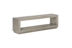 Oxford Dining Bench In Basalt Gray