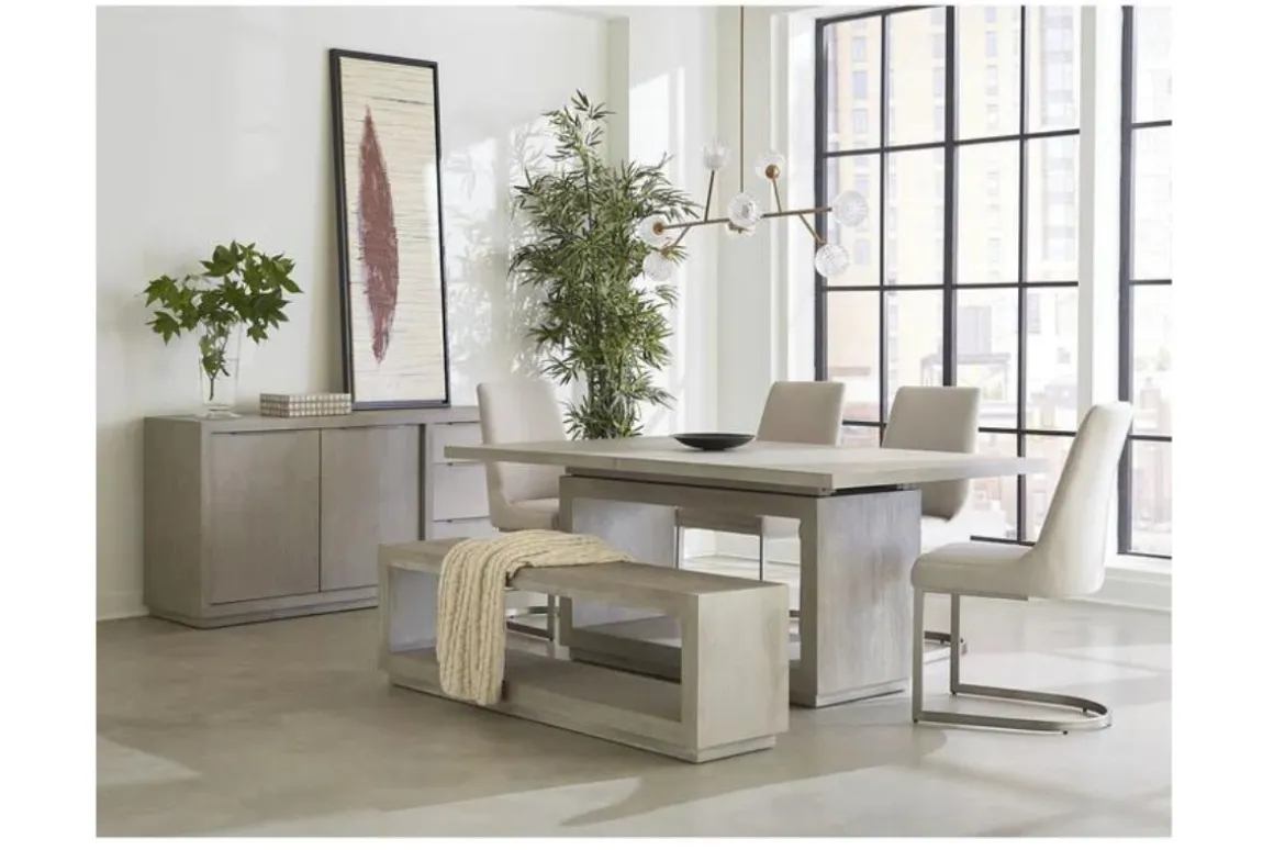 Oxford Dining Table In Basalt Gray