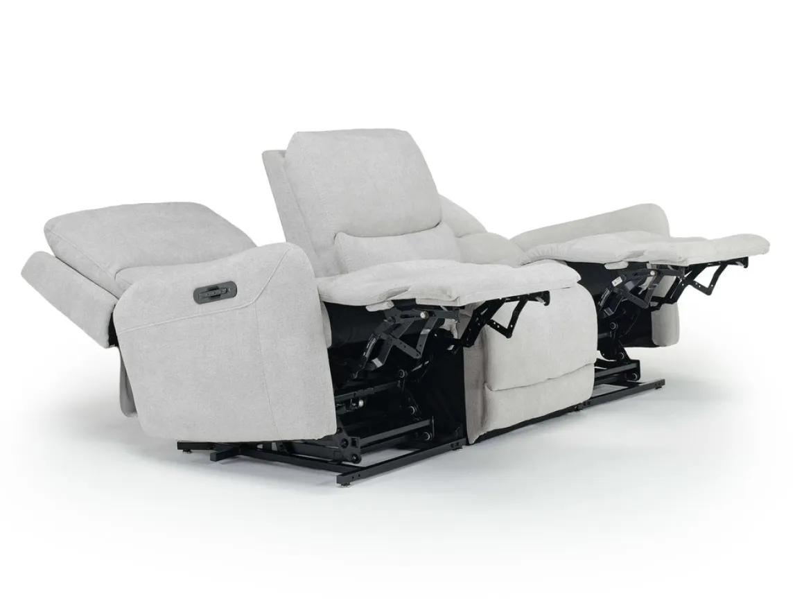 Palencia 3 Power Sofa In Trento Charcoal