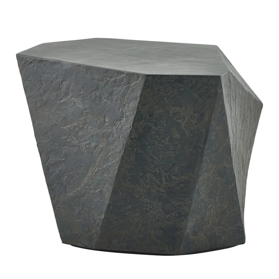 Parra Outdoor End Table In Gray