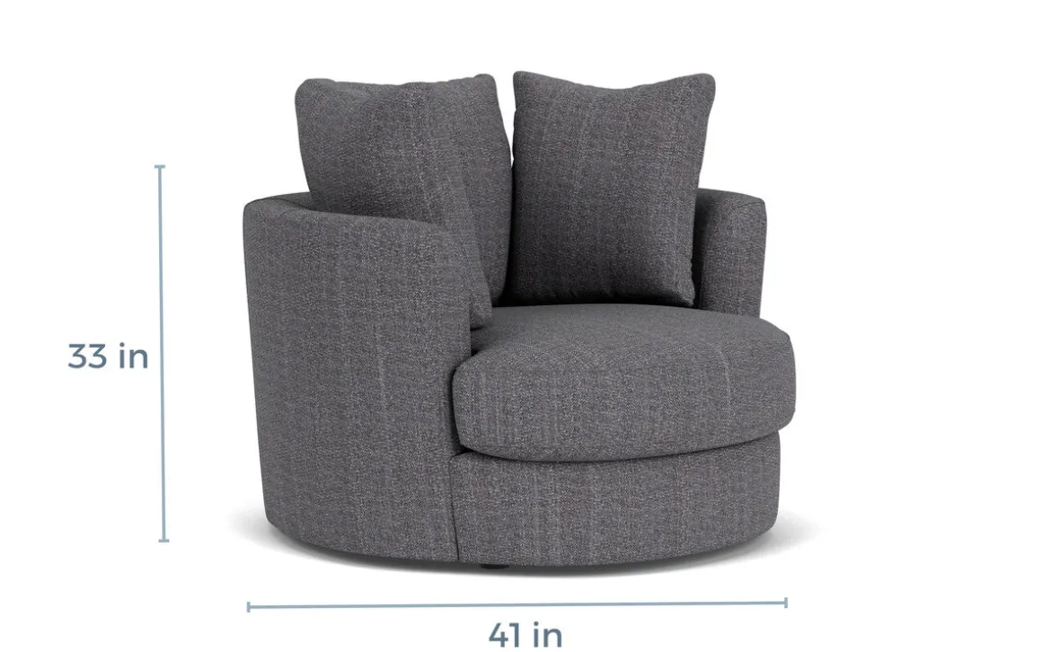 Pasadena Accent Chair In Brimfield Denim