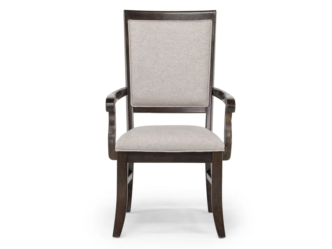 Phillipe Dining Table & 4 Side Chairs & 2 Arm Chairs In Cherry