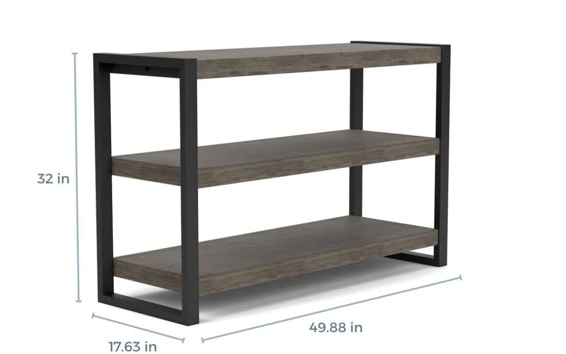 Pinnacle Sofa Table In Gray