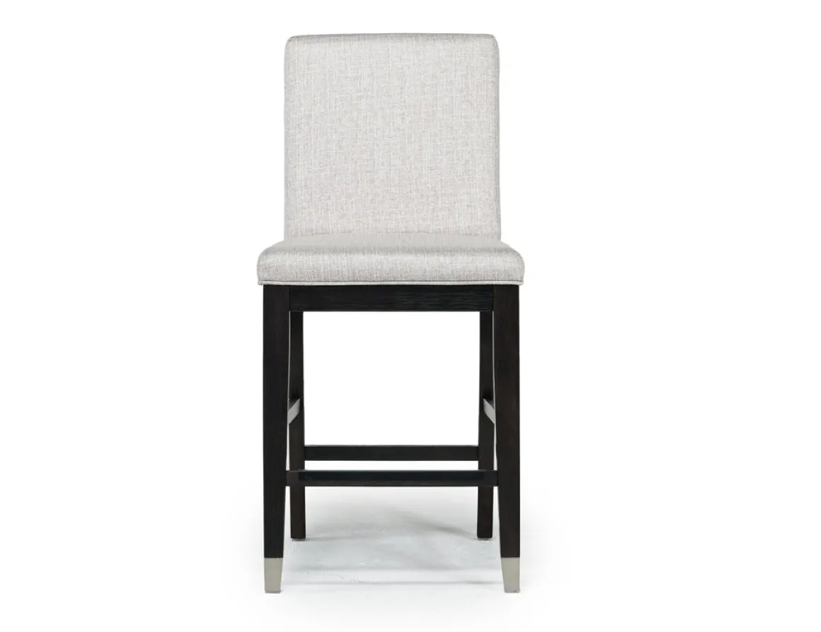 Proximity Counter Height Dining Table & 4 Stools In Gray Oak