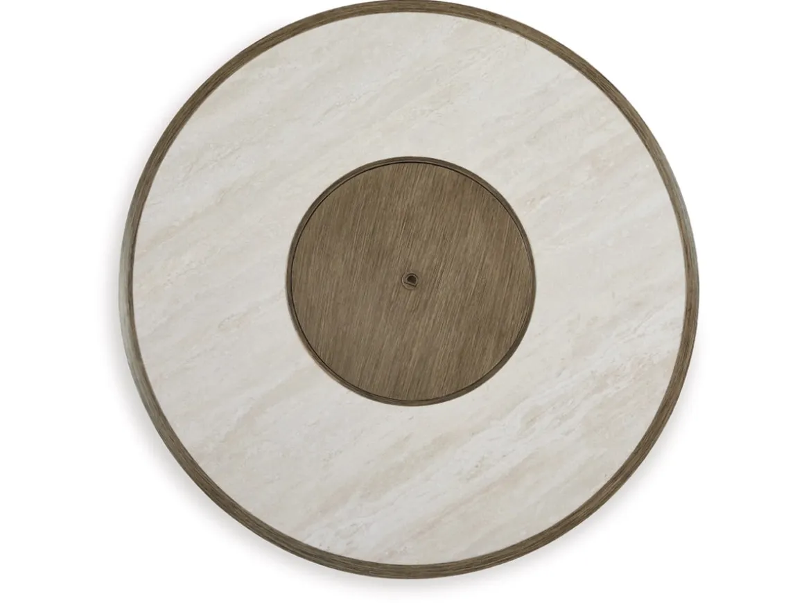 Rainier Outdoor Firepit In Brown/Beige
