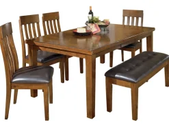 Ralene Bench In Medium Brown