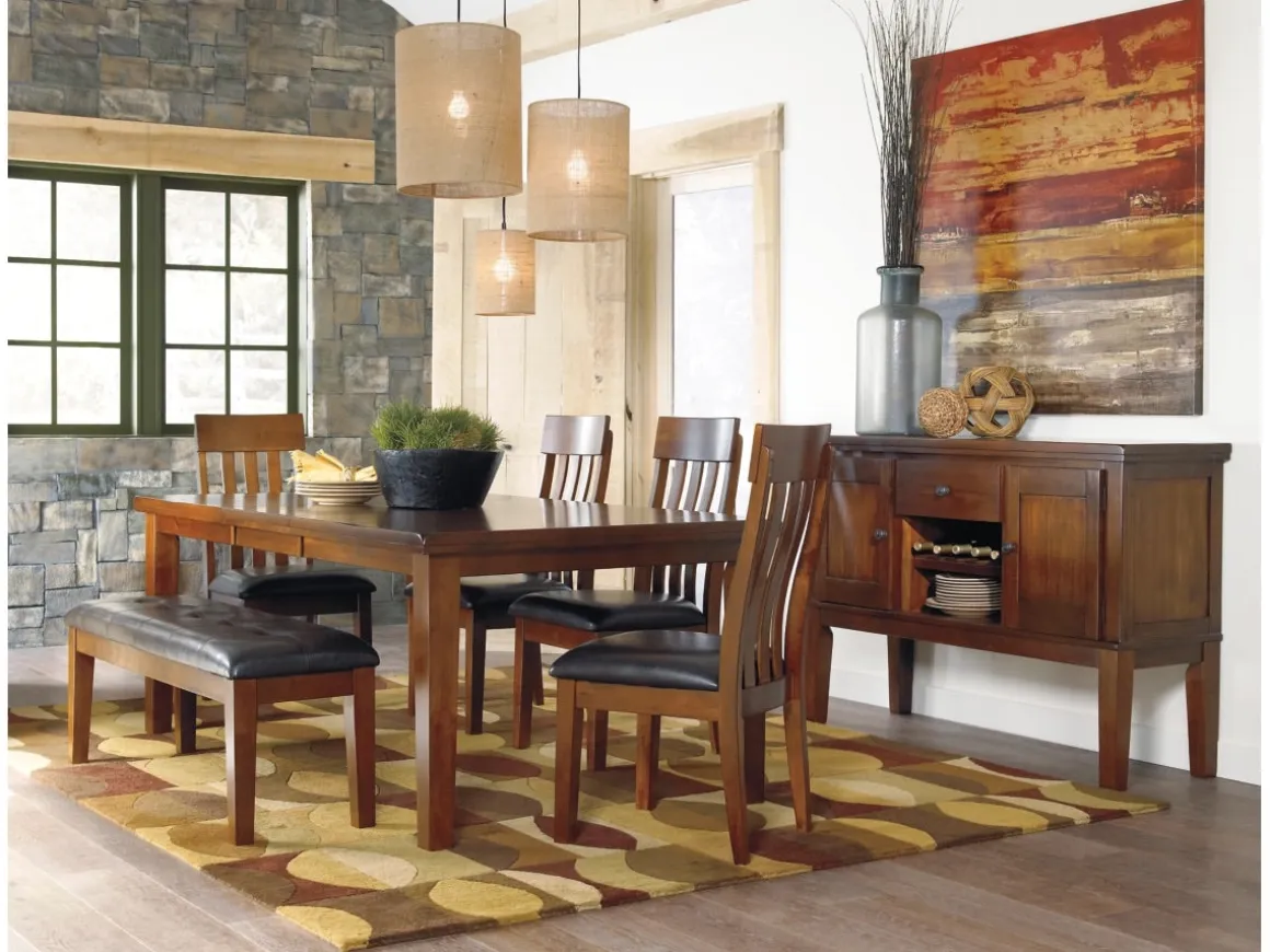 Ralene Bench In Medium Brown
