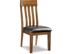 Ralene Extendable Dining Table & 4 Chairs In Brown
