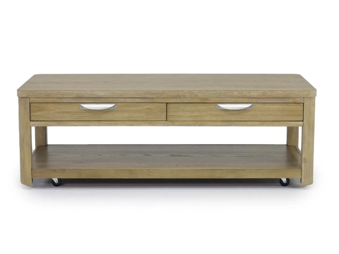 Rencott Coffee Table In Light Brown