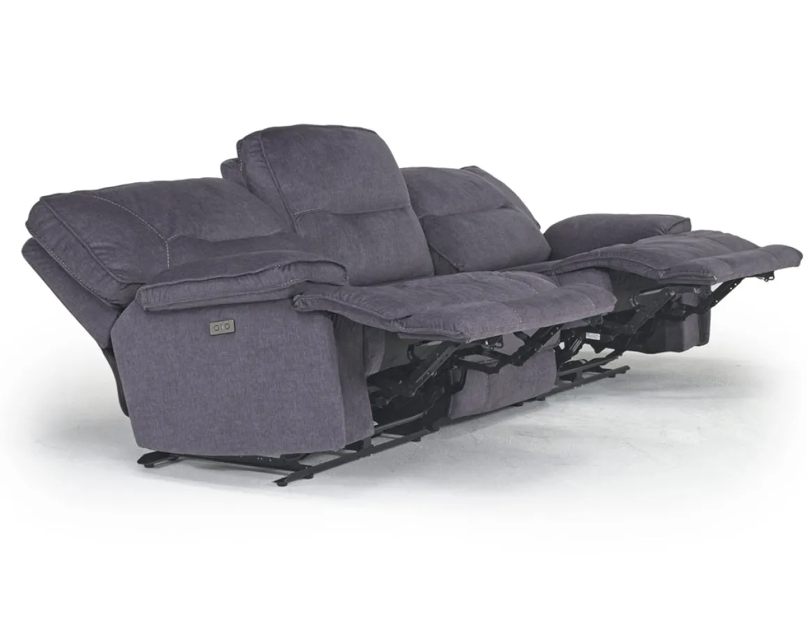 Retreat Power Sofa & Loveseat In Cognac Leather