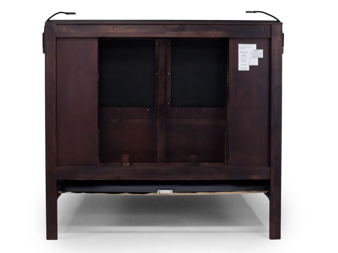 Riley Bookcase Bed In Carbonite, Ca King