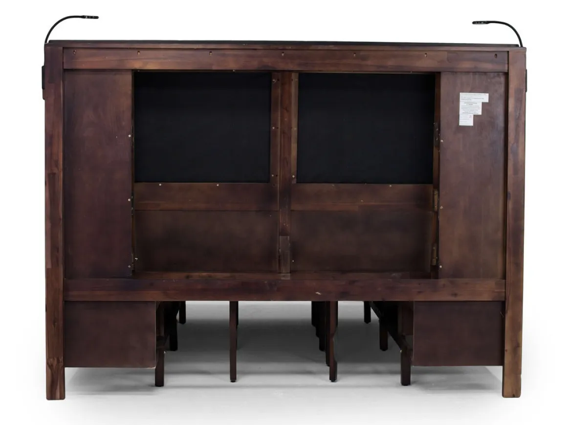 Riley Bookcase Bed In Carbonite, Ca King