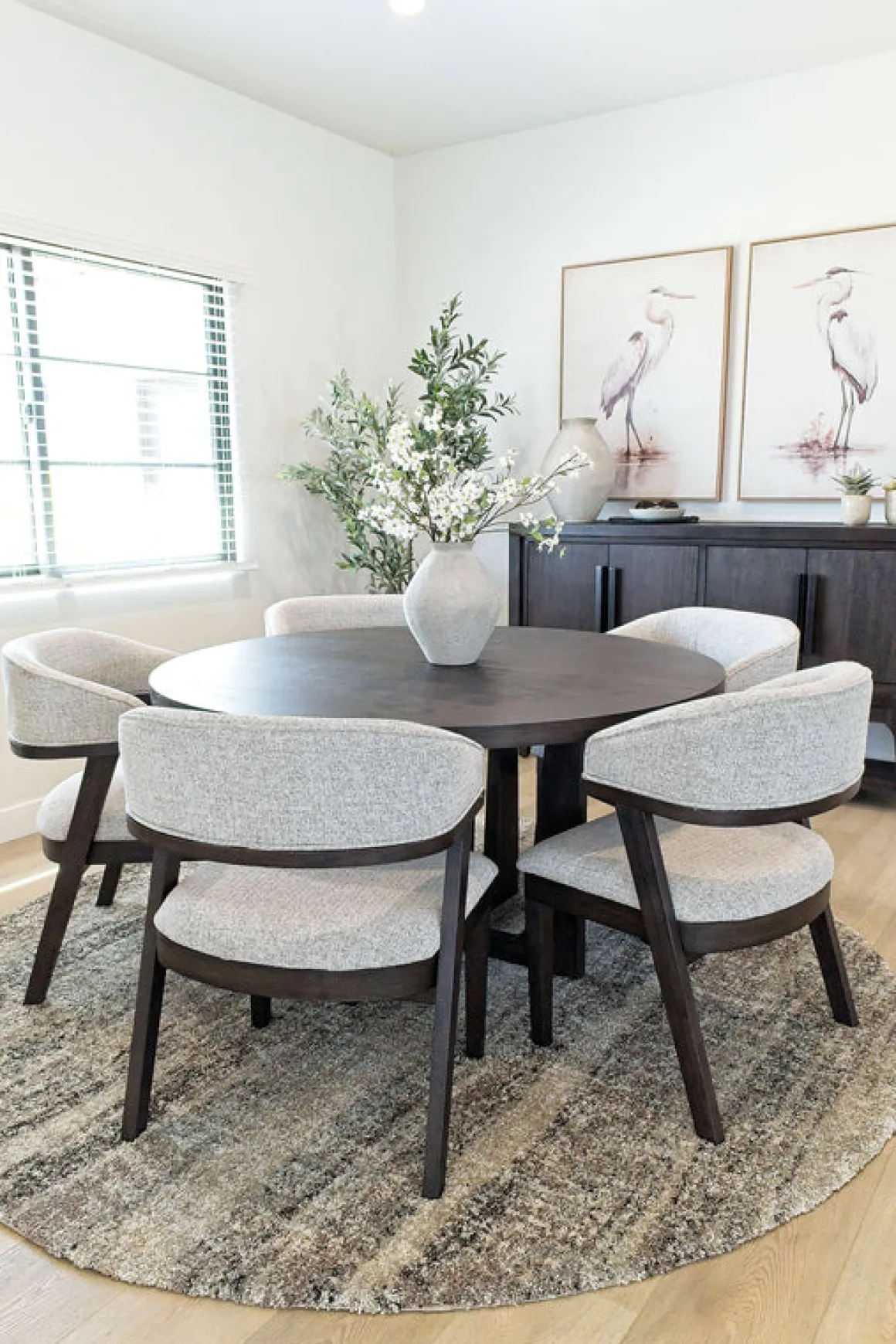 Riley Upholstered Arm Chair In Carbonite