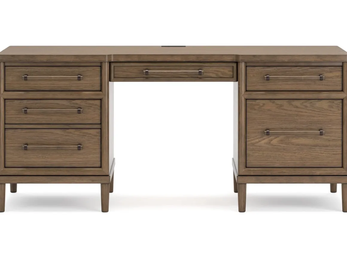 Roanhowe Office Desk In Brown
