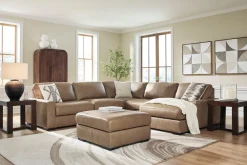 Sahara 1 Arm Chair In Sahara Leather, Left Facing