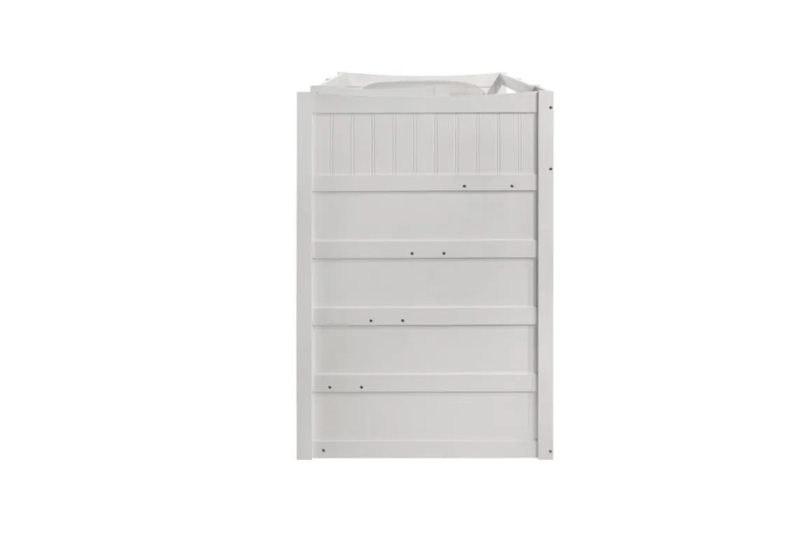 Sami Bunk Bed W/ Storage Steps In Espresso, Twin/Twin, Right Facing