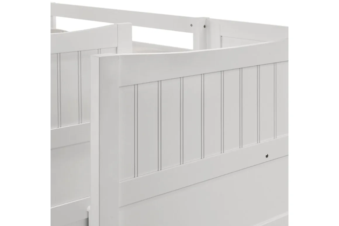 Sami Bunk Bed W/ Storage Steps In Espresso, Twin/Twin, Right Facing