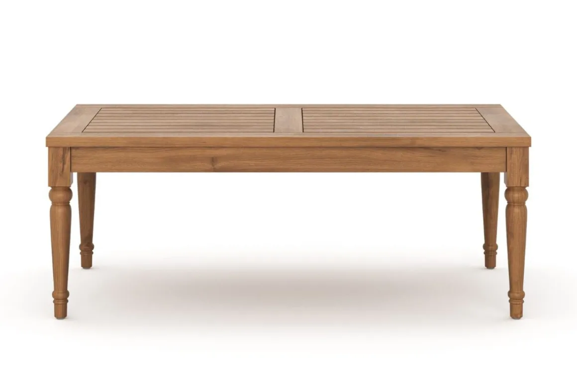 Savannah Outdoor Coffee Table In Brown