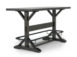 Sequoia Bar Height Dining Table & 6 Stools In Espresso