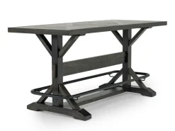 Sequoia Counter Height Dining Table & 6 Stools In Espresso