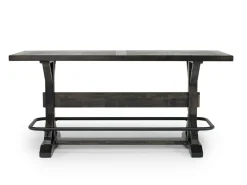 Sequoia Counter Height Dining Table & 4 Stools In Espresso