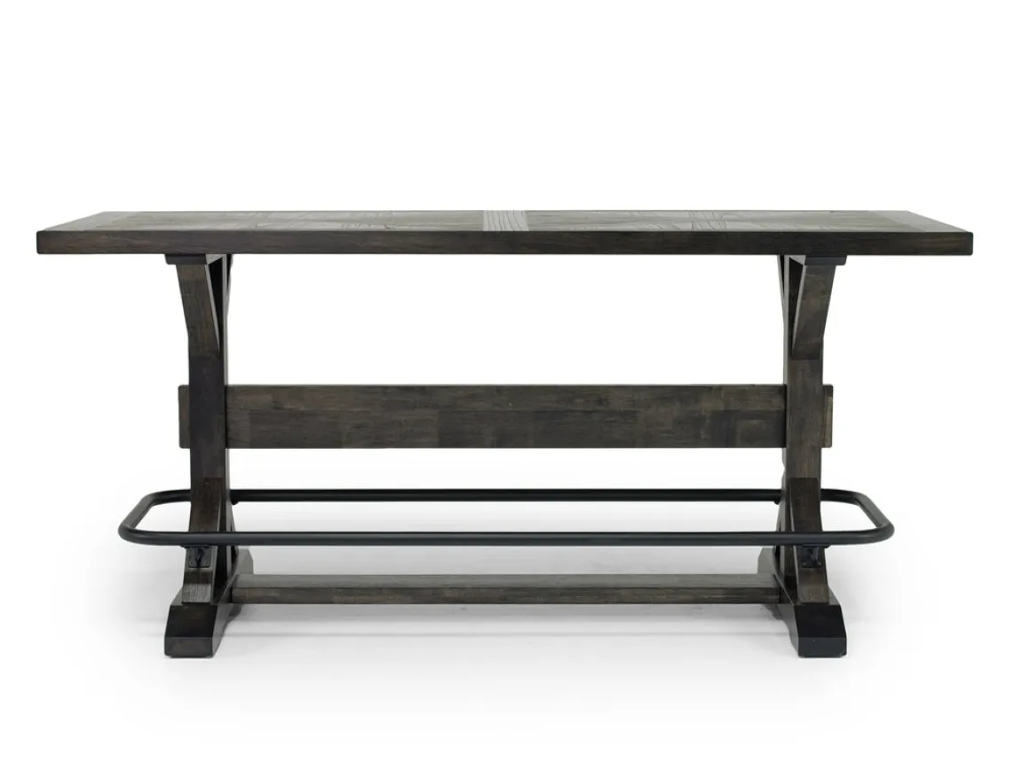 Sequoia Counter Height Dining Table & 4 Stools In Espresso