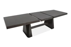 Shelby Dining Table & 4 Wood Back Chairs In Coffee Bean