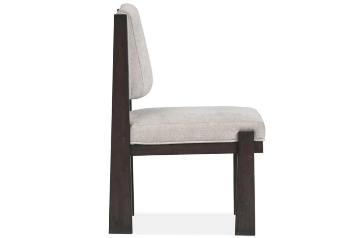 Shelby Trestle Dining Table, 4 Wood Back Chairs & Bench In Coffee Bean