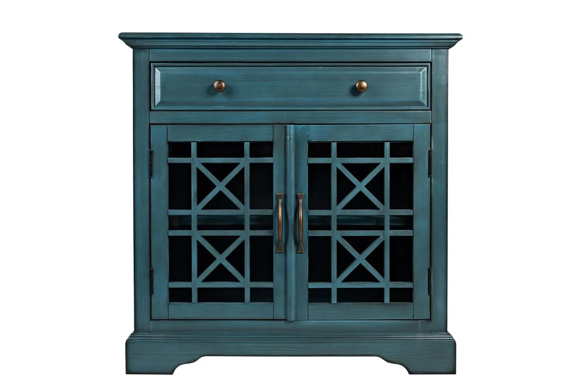 Skyy Media Console In Gray, 70 Inch