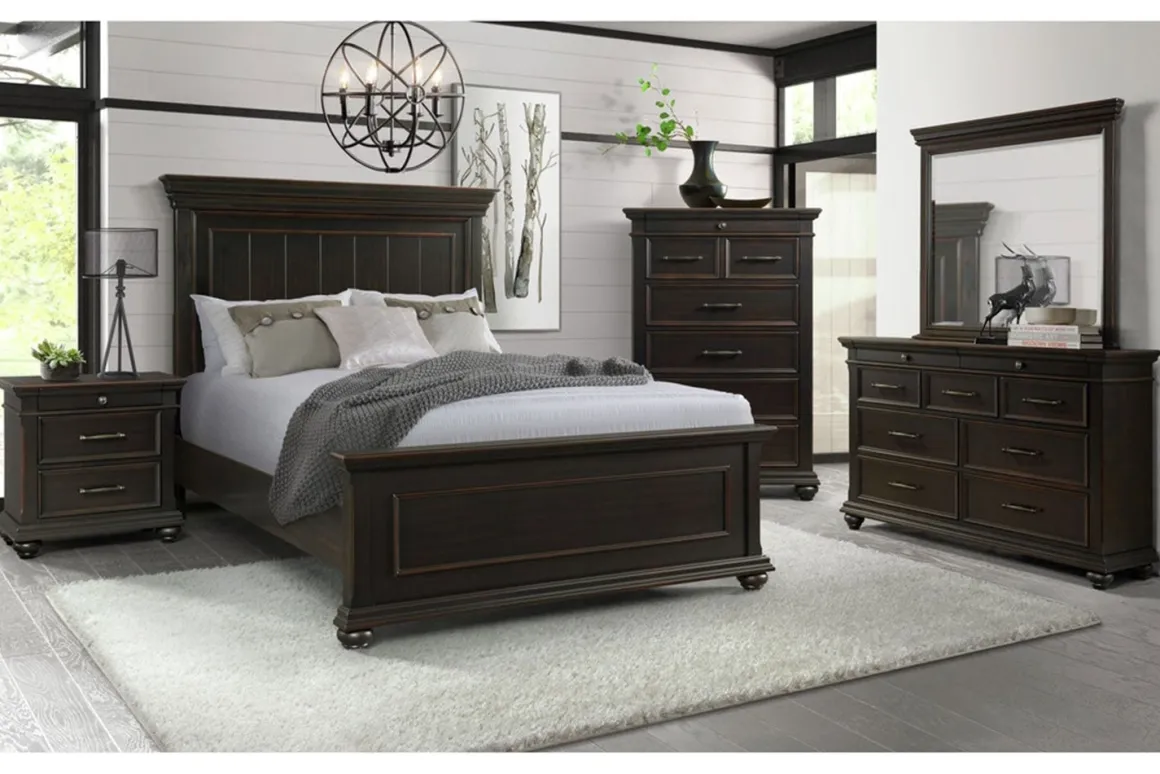 Slater Mirror In Gray
