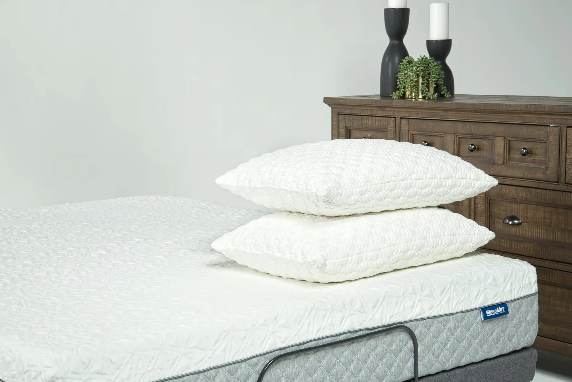 Sleepmor 10 Inch Copper Infused Medium Mattress & Adjustable Foundation, Twin