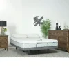 Sleepmor 12 Inch Copper Infused Medium Mattress & Adjustable Foundation, Twin