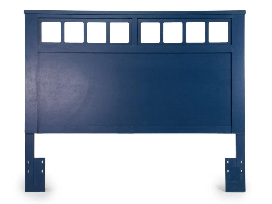 St Regis Panel Headboard, Dresser, Mirror & Nightstand In White, Twin